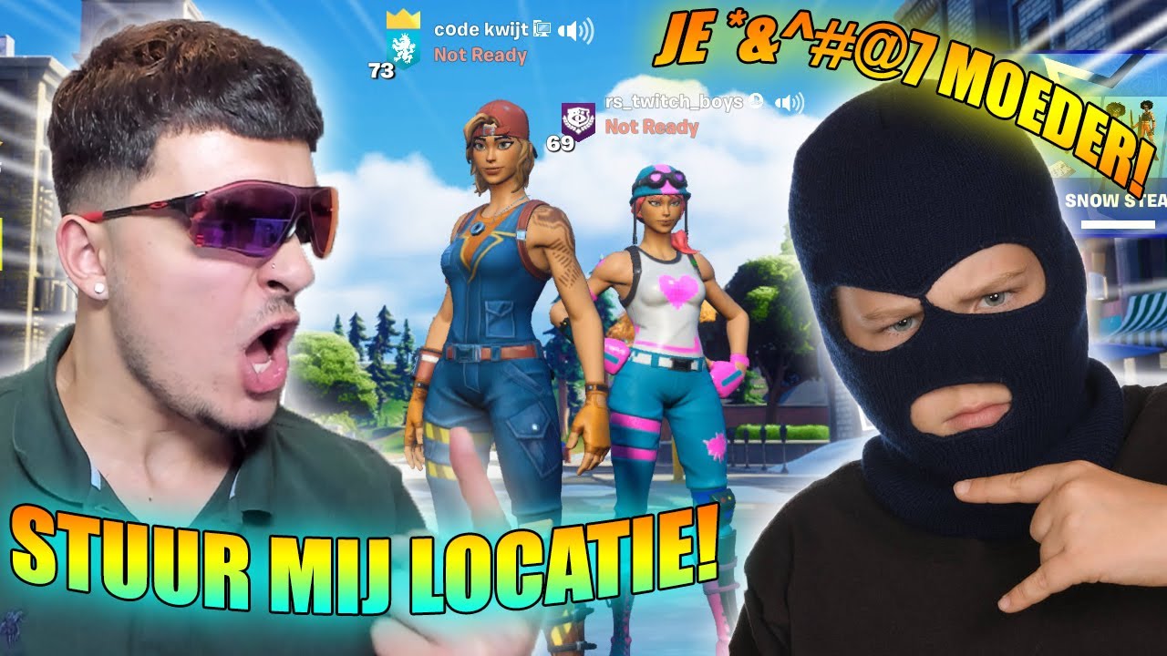 1vs1 tegen driller & dealer loopt uit de hand... (HATER)