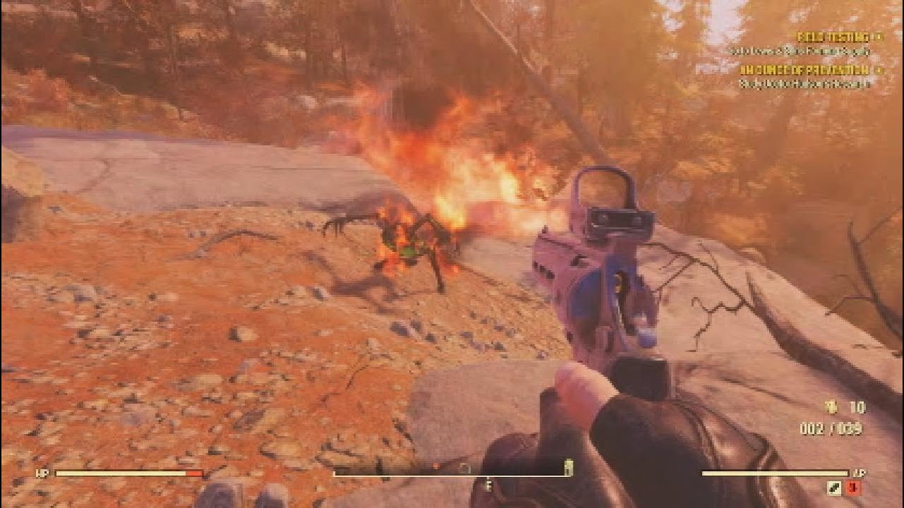 Glowing Wendigo Cave Fallout 76