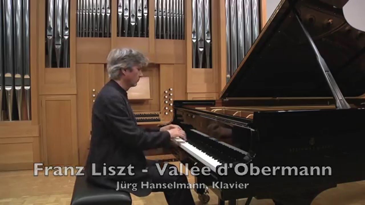 Franz Liszt Vallée d'Obermann, Jürg Hanselmann, Klavier