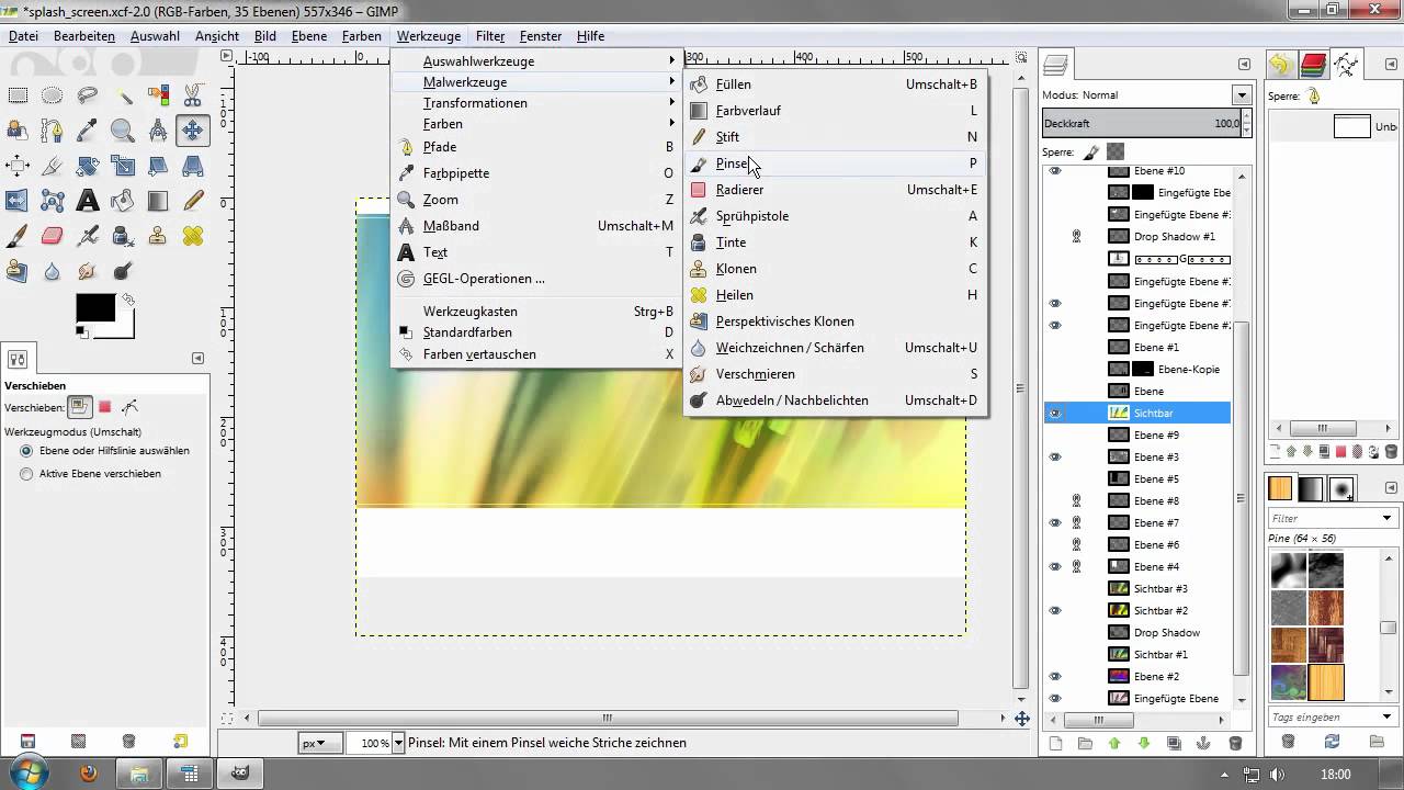 So finden Sie sich zurecht - GIMP 2.8