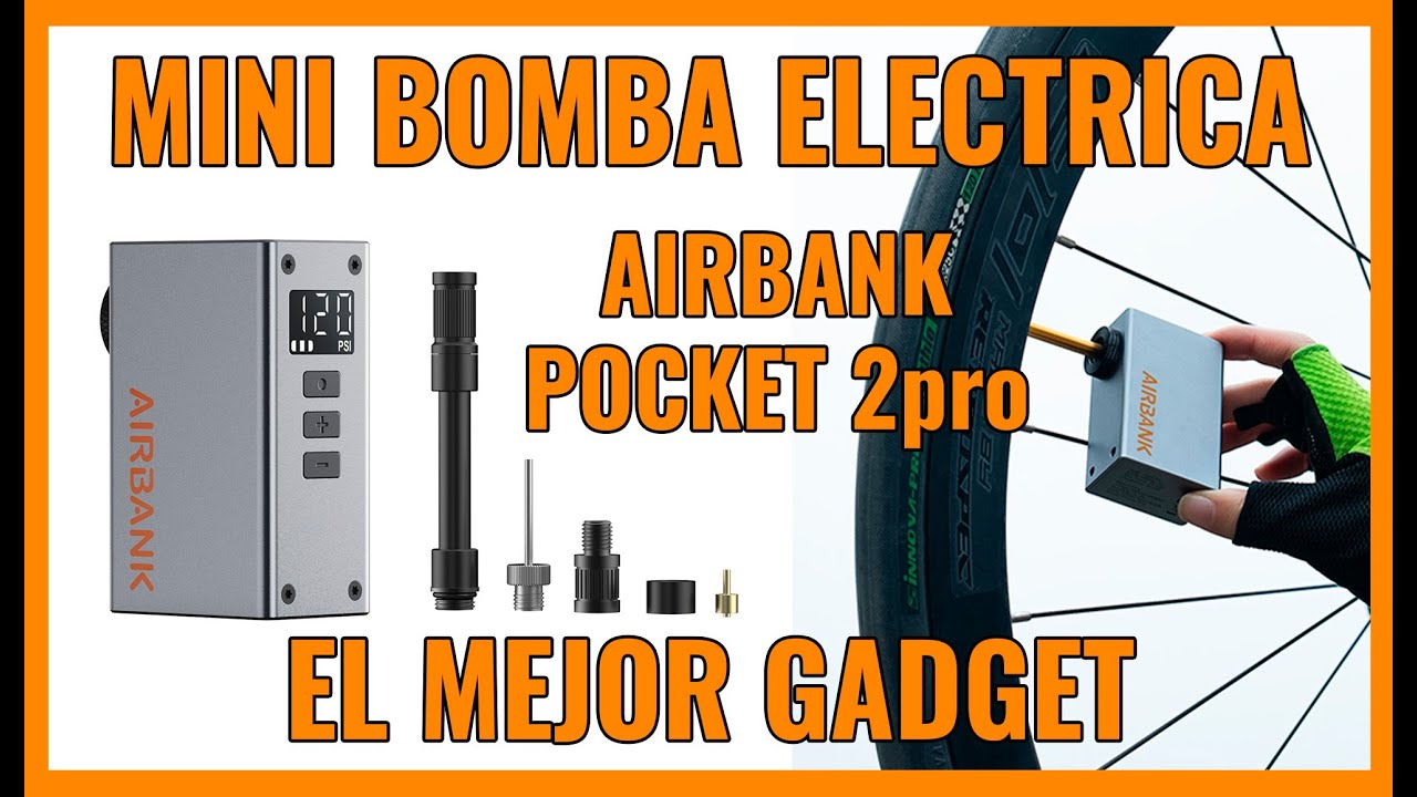 AIRBANK POCKET 2 PRO - MINI BOMBA ELECTRICA - UN GADGET IMPRESCINCIBLE - REVIEW Y PRUEBA A FONDO