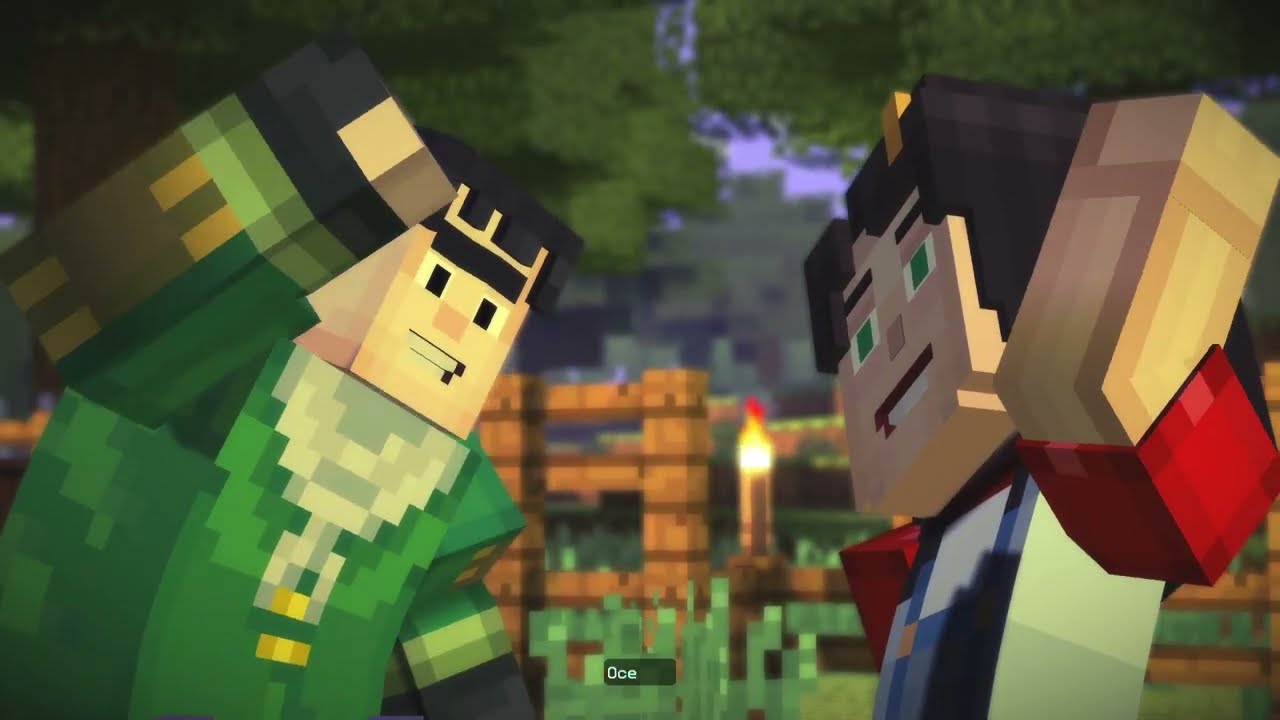 Minecraft Story Mode Season 1 Episode 1 Walkthrough (Female Jesse) V3