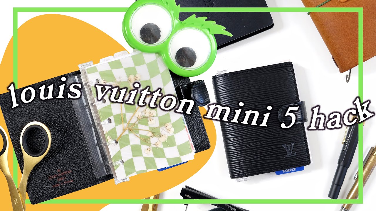 Louis Vuitton Mini 5 Rings Hack | LV Agenda