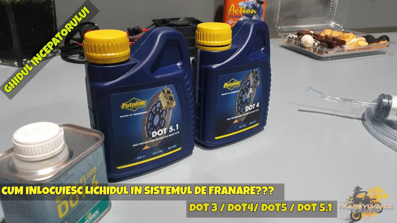 Aerisire AMBREAJ si FRANA / Diferente intre DOT3 DOT4 DOT5 DOT5.1 | #Ghidul Incepatorului17