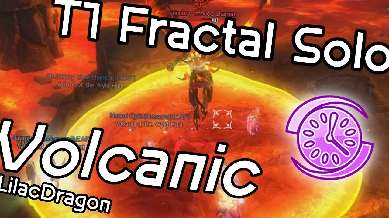 Volcanic Fractal T1 Solo with Chronomancer Mesmer
