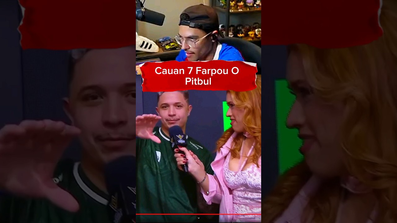 CAUAN 7 FARPOU O PITBULL!