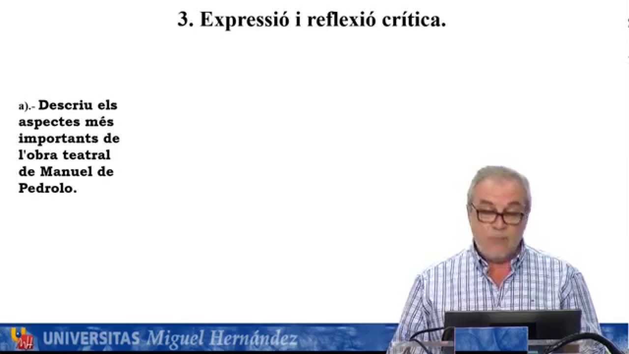 Valencià: Llengua i Literatura. Juny de 2015 - Opció A