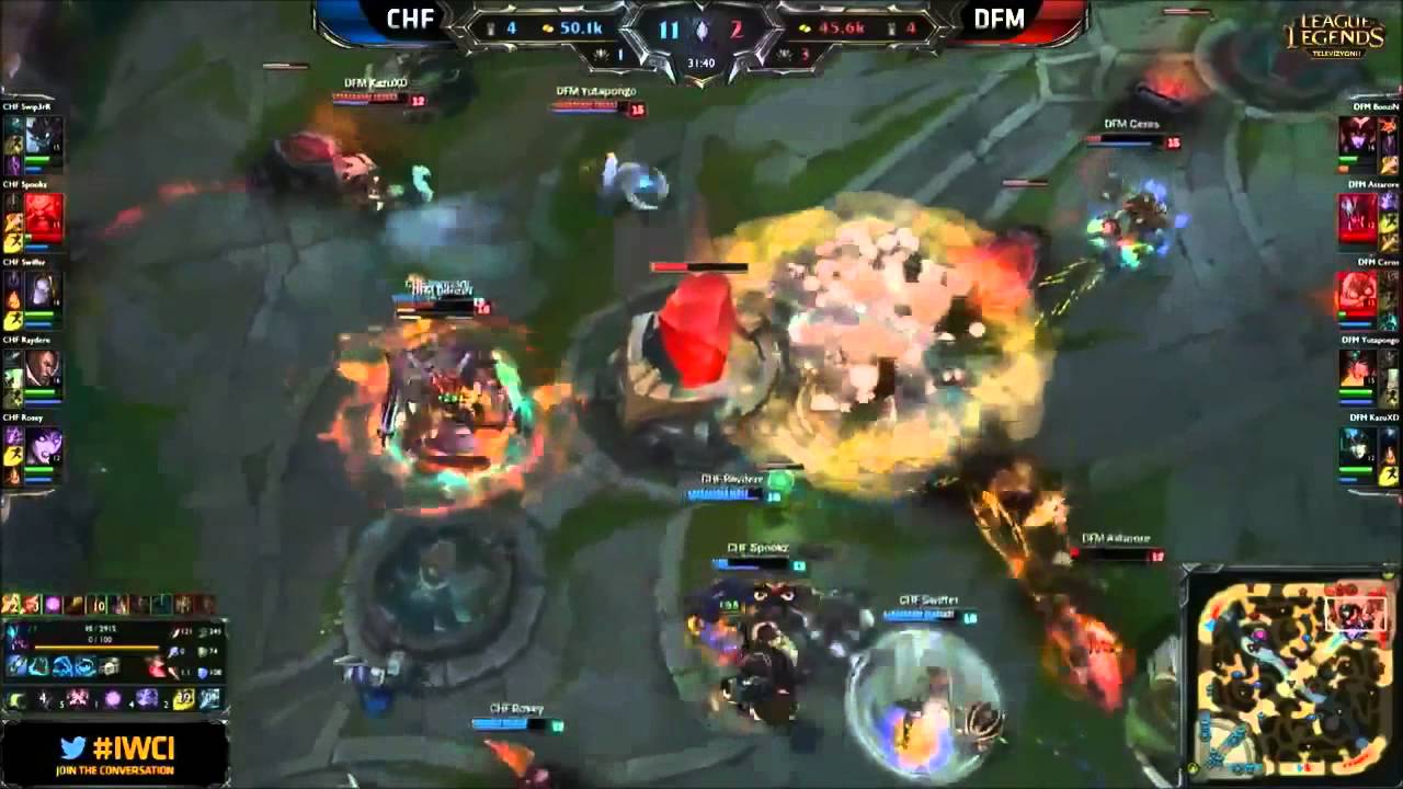 CHF Raydere Lucian VS DFM Yutapongo Sivir   &Ouml;ZET IWCI Grup Aşaması