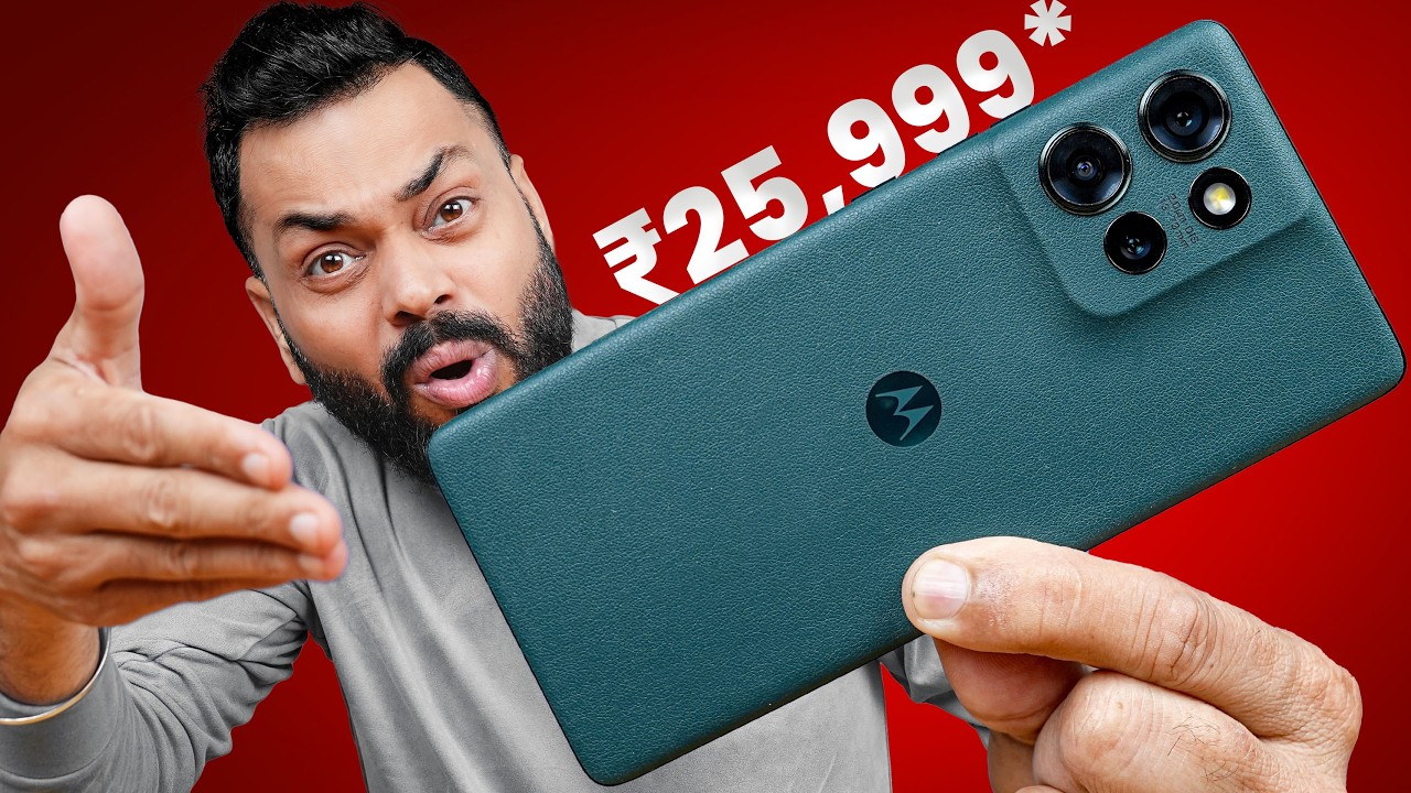 Motorola Edge 50 Unboxing & Quick Review⚡3X Telephoto 📷, MIL-STD810H @ ₹25,999*!