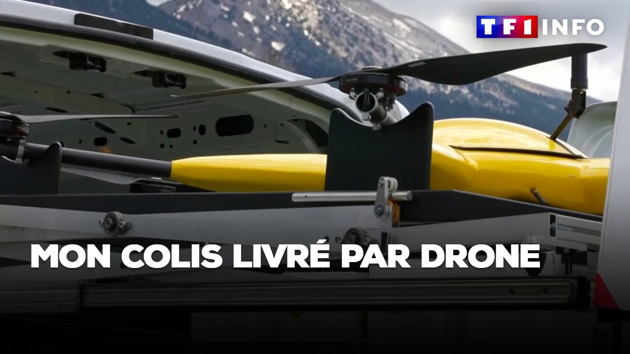 Mon colis livré par drone