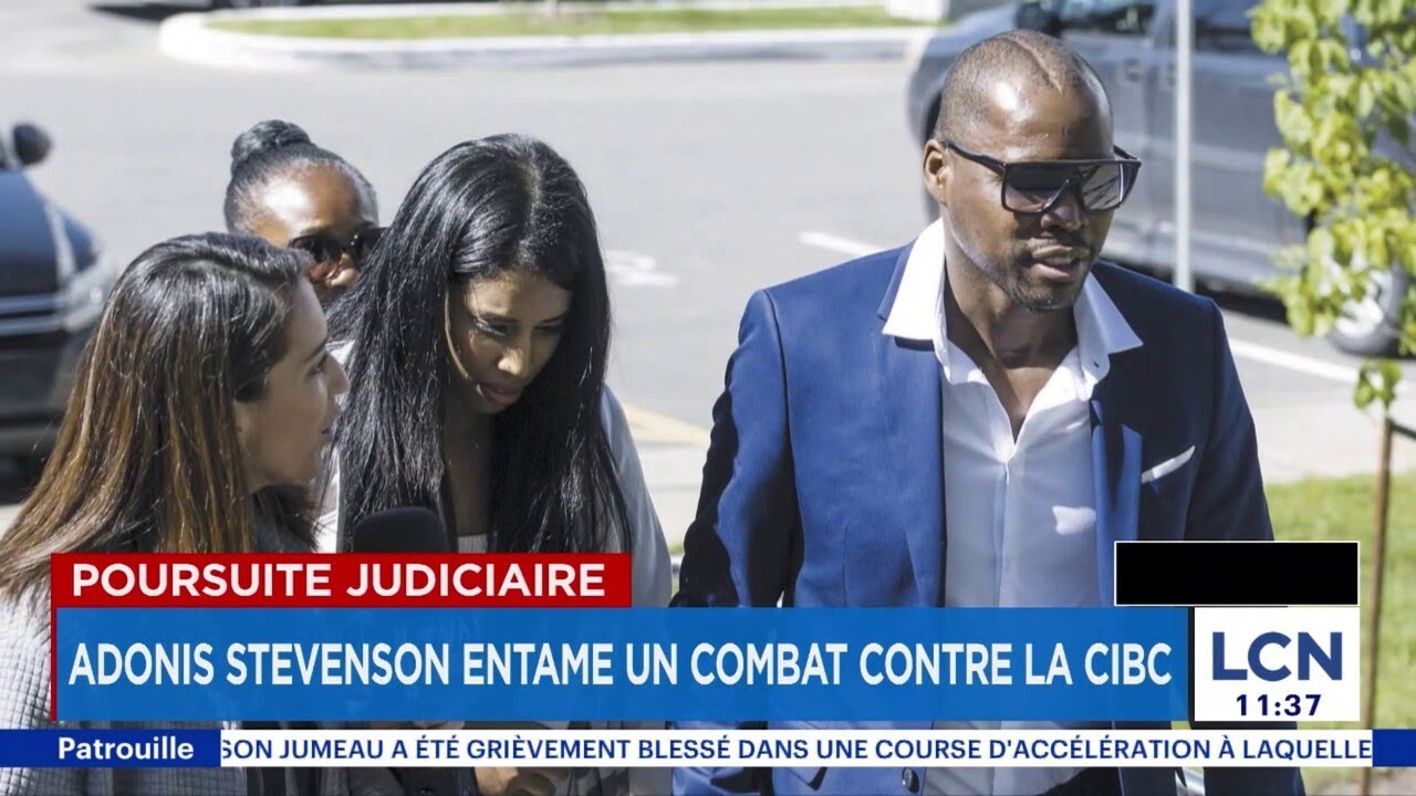 640 000 $ dilapidés de ses comptes: Adonis Stevenson entame un combat contre la CIBC - entrevue