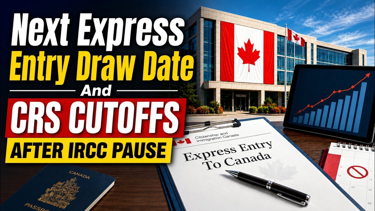 New Express Entry Draw CRS Cutoff Projections After IRCC Pause
