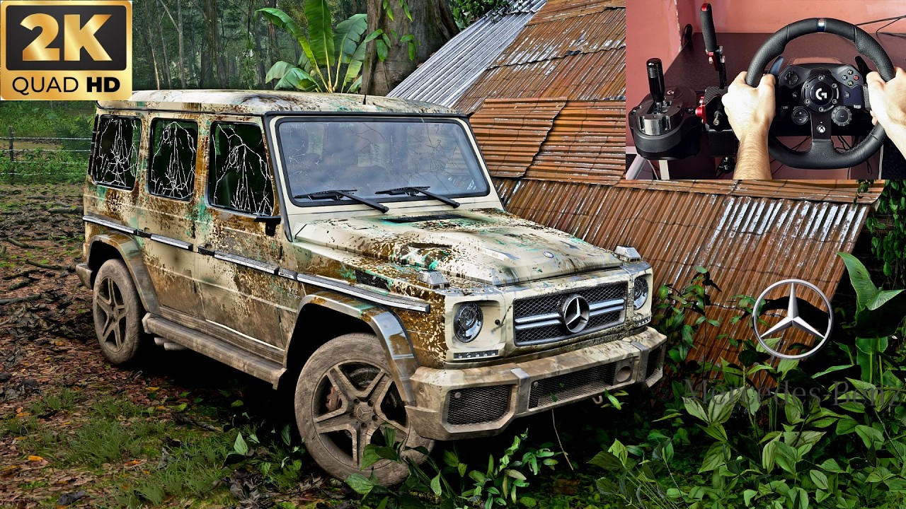 Rebuilding Mercedes Benz G 65 AMG (827HP) | Forza Horizon 5 Steering Wheel Gameplay