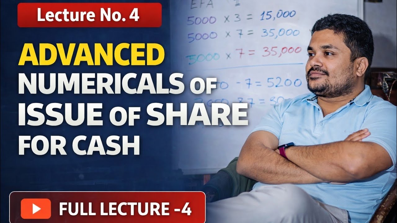 Class 12- Issue of share for cash (Installment)-Easy solution for advanced Numerical Problem solved 