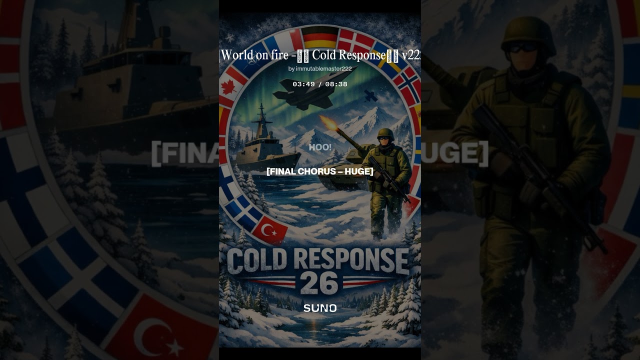 🔥World on fire  ❄️ Cold Response❄️ v222 FULLSONG