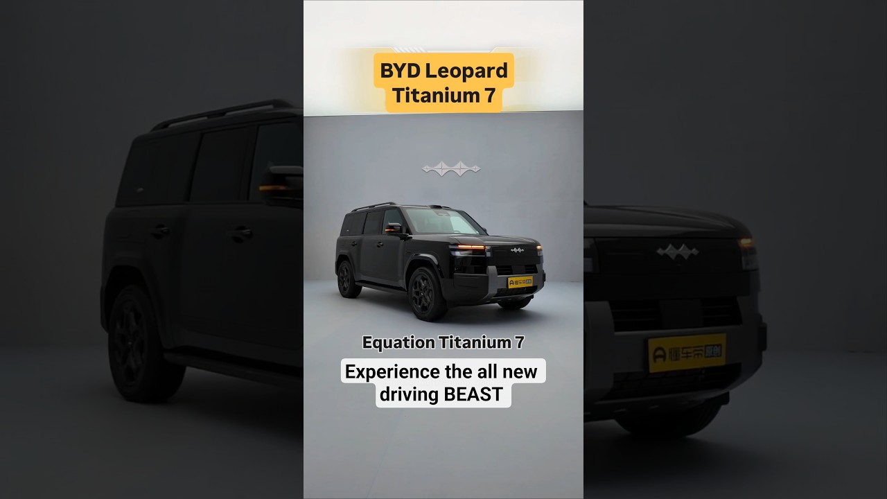 BYD Leopard Titanium 7 - Experience the all new driving BEAST. 