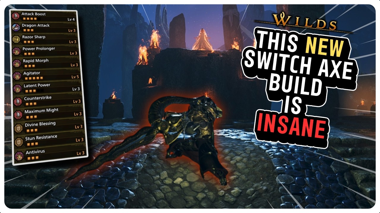 THIS POWER PHIAL SWITCH AXE DESTROYS 10 STAR ARCH TEMPERED ARKVELD in Monster Hunter Wilds!