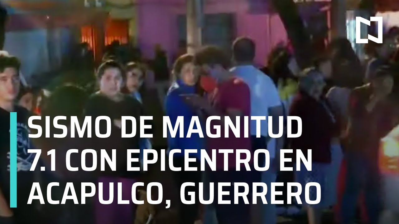 Sismo en Guerrero 2021 de magnitud 7.1 | Sismo 7 de septiembre 2021