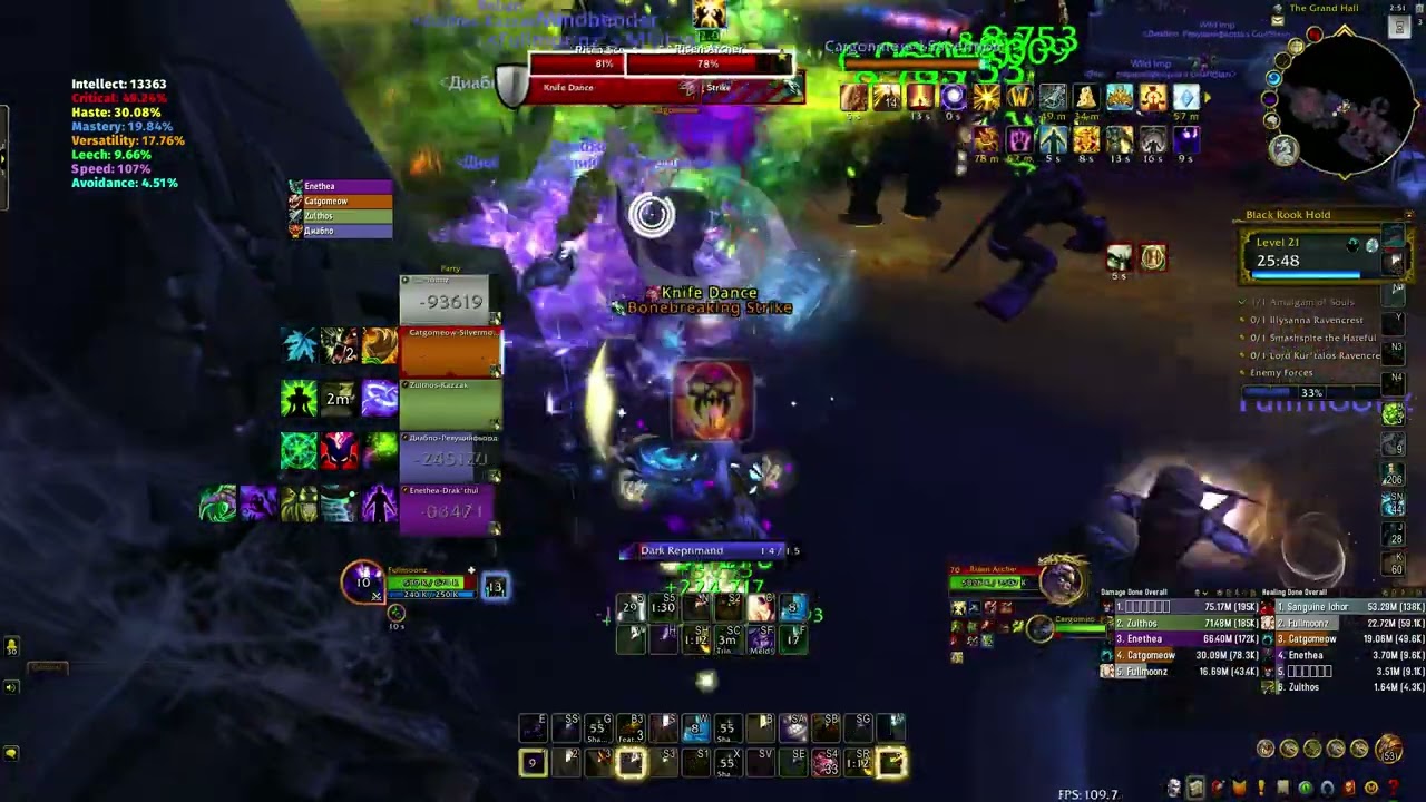 WOW DRAGONFLIGHT - DISCIPLINE PRIEST - Black Rook Hold MYTHIC+ 21 - SEASON 3 - WEEK 1 Pre-Nerf