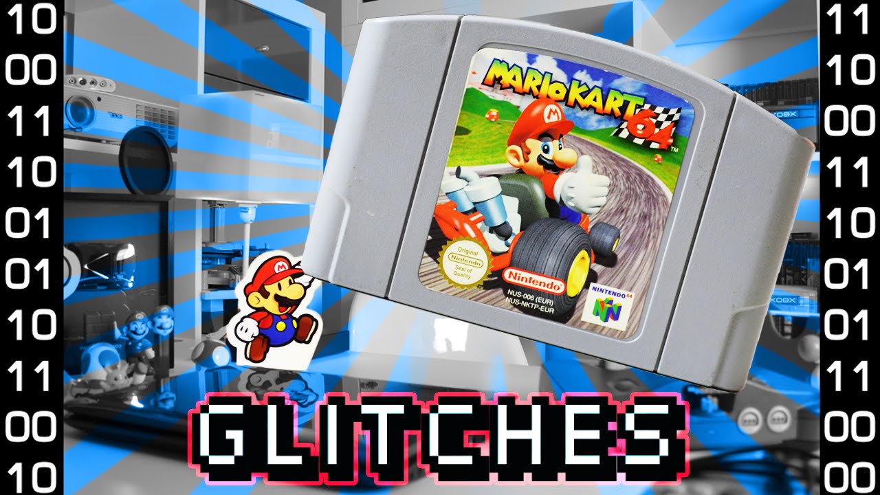 Mario Kart 64 Glitches - Cartridge Tilting and Glitches