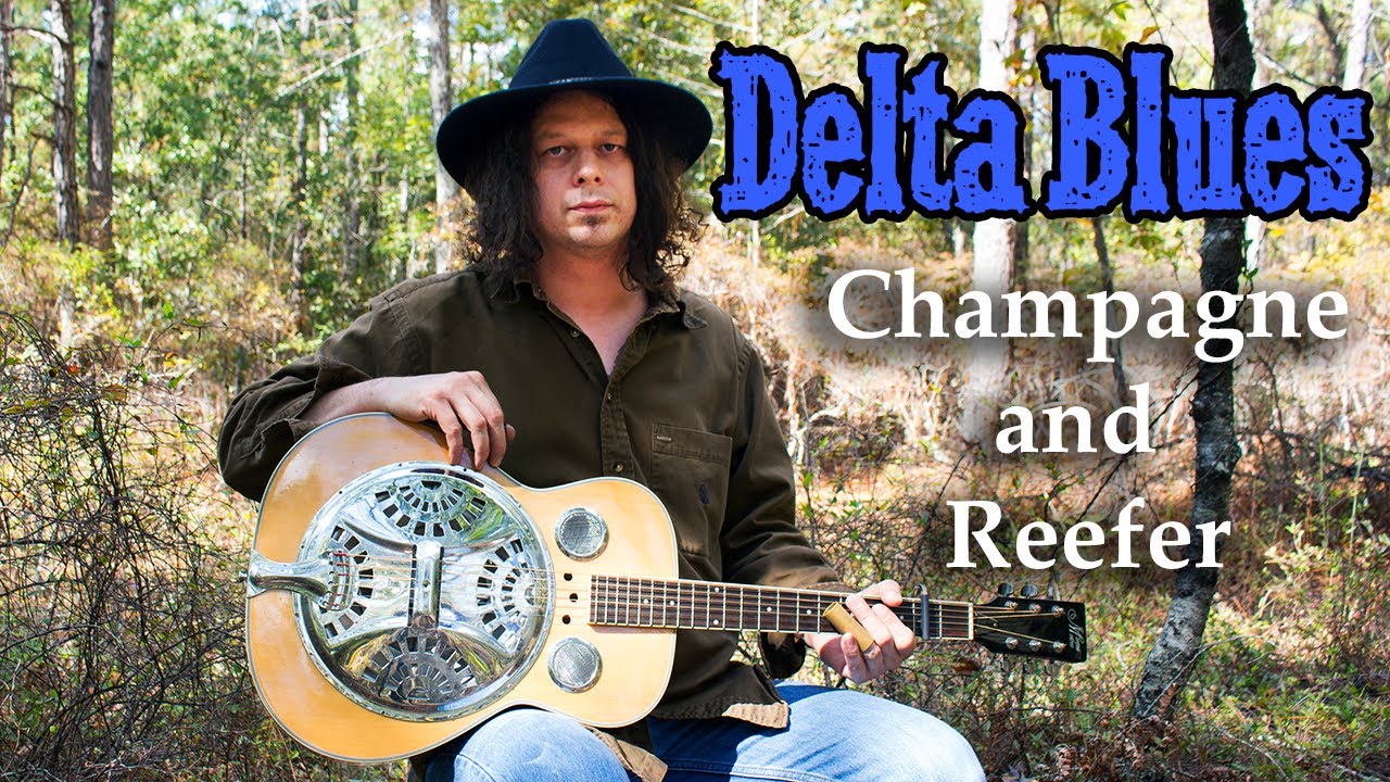 Champagne and Reefer - Delta Style - Slide Guitar Blues - Edward Phillips