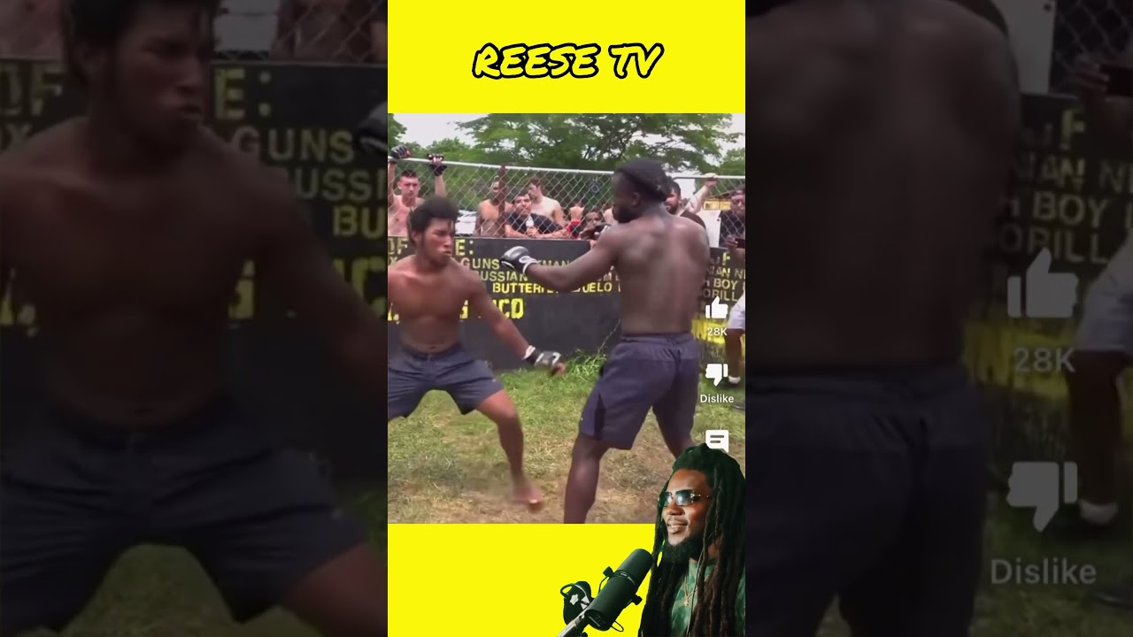 The Element Of Suprise 😳#reesetv #backyardbrawl #boxing #reaction