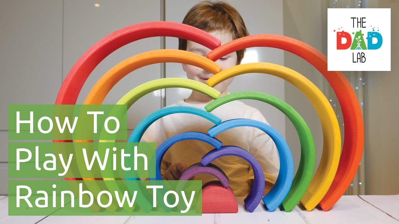 Grimm's Wooden Rainbow Review - TheDadLab