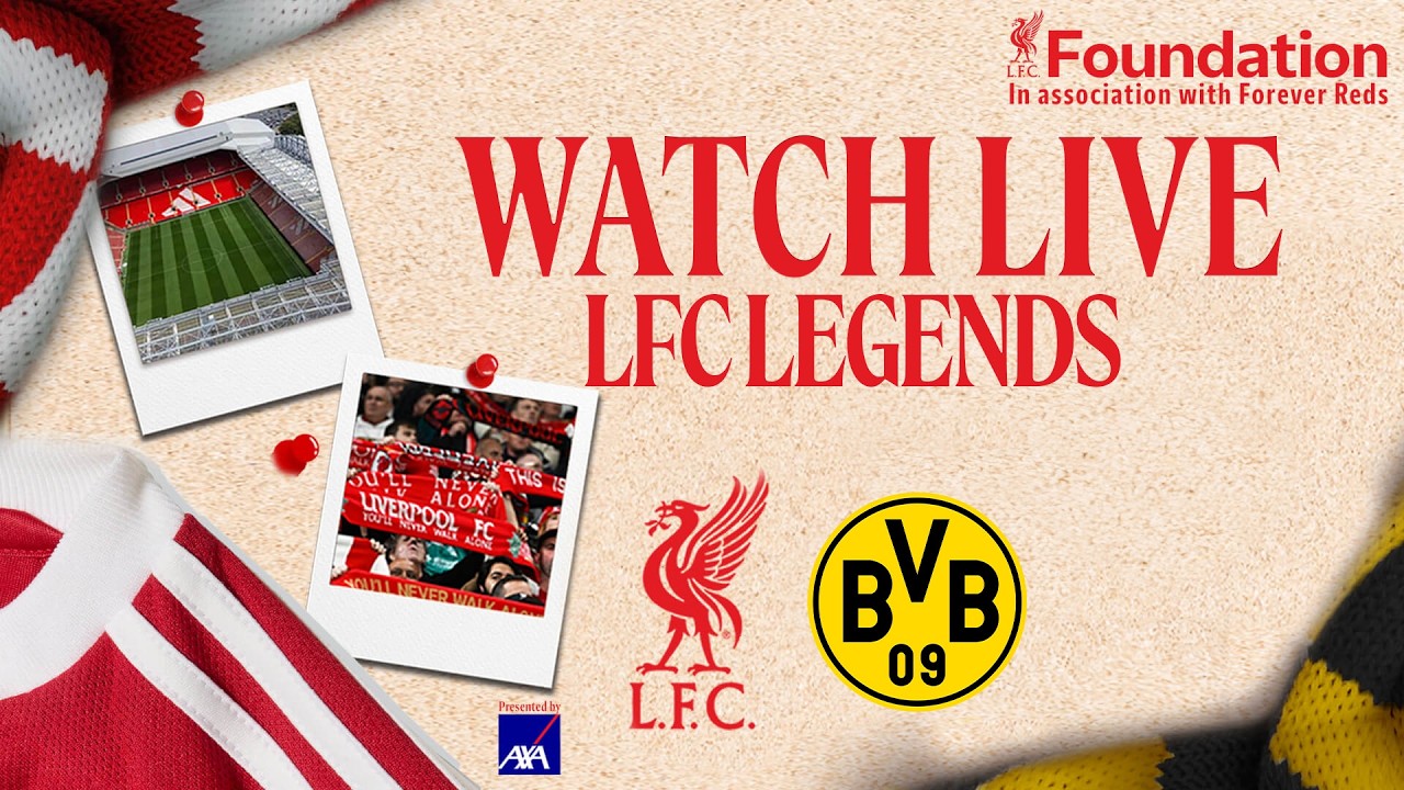 Liverpool FC Legends vs Dortmund Legends | Gerrard, Thiago & More!