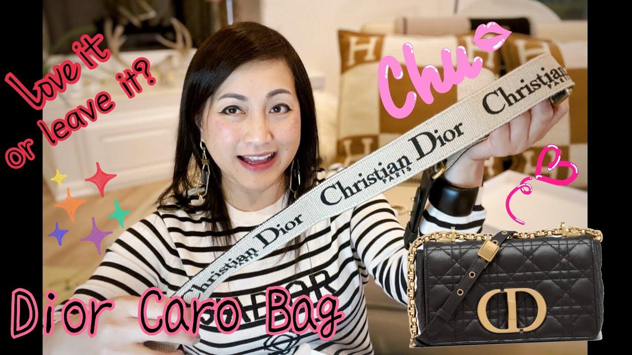 Unboxing Dior Caro Bag, the favorite bag of Heart Evangelista, Suzy Bae, and BLACKPINK's Jisoo.