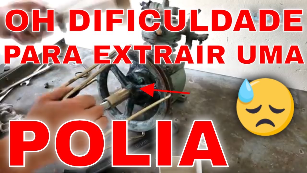 Início Do Projeto Compressor de Ar Comprimido!!! A Restauração ! part 1