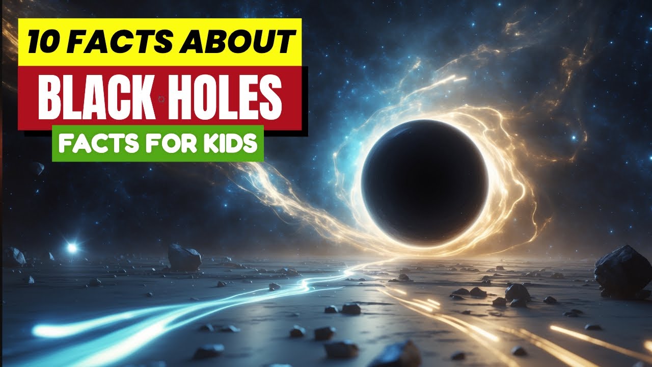 10 Crazy Black Hole Facts You Won't Believe! (Facts For Kids)