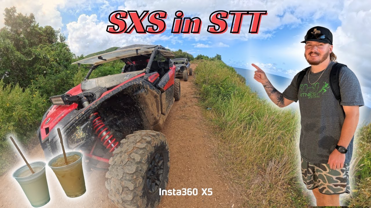 RIDING A CANAM IN THE VIRGIN ISLANDS
