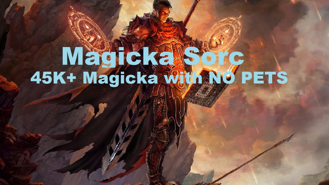 'Dawn's Awakening' Magicka Sorcerer build PRE MORROWIND!