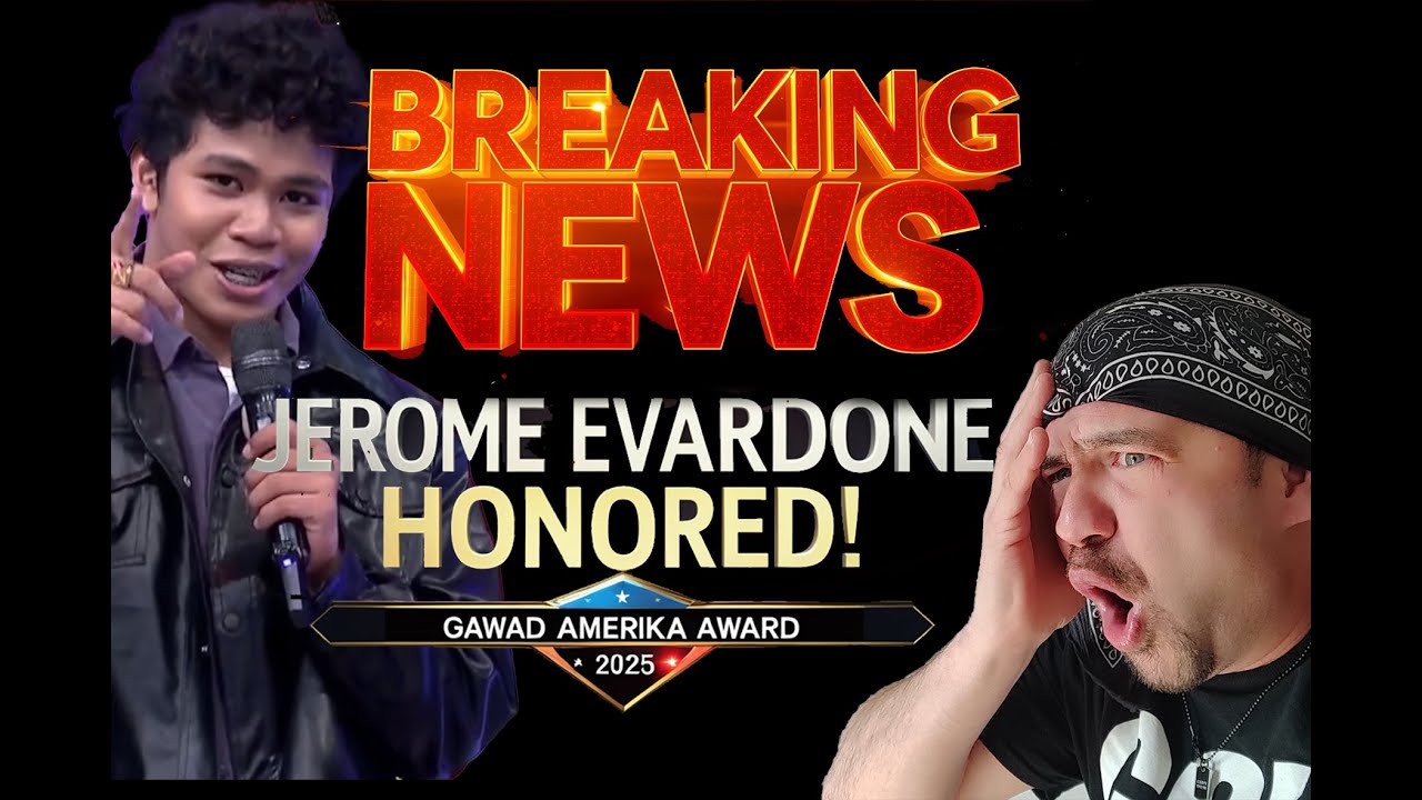 BREAKING NEWS: Jerome Evardone Receives Major Award in America! NEXT STEP: LAS VEGAS
