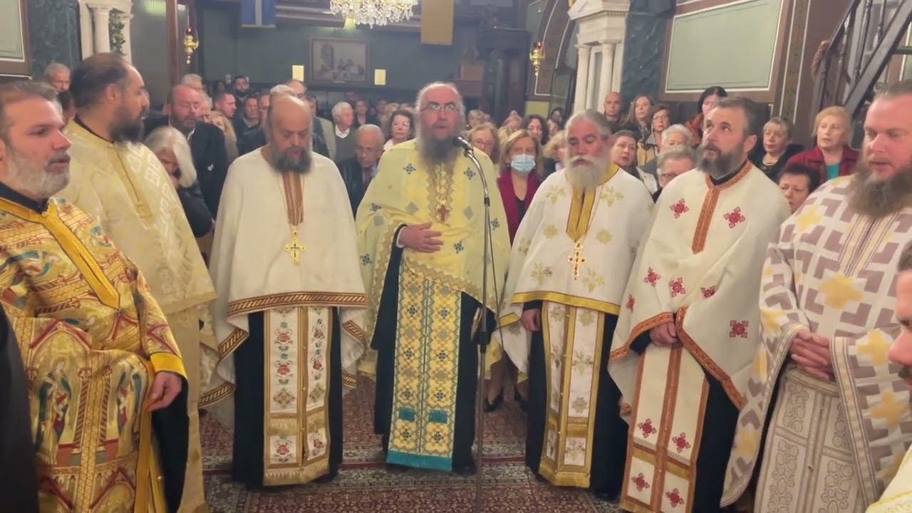 Πανηγυρικός Εσπερινός στον Άγιο Σπυρίδωνα Ναυπλίου