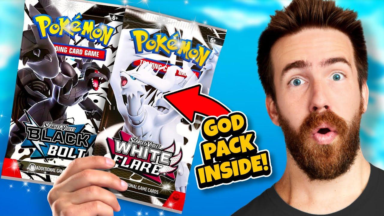 My FIRST GOD PACK - Black Bolt & White Flare! Pokémon (0.00001% Rare)