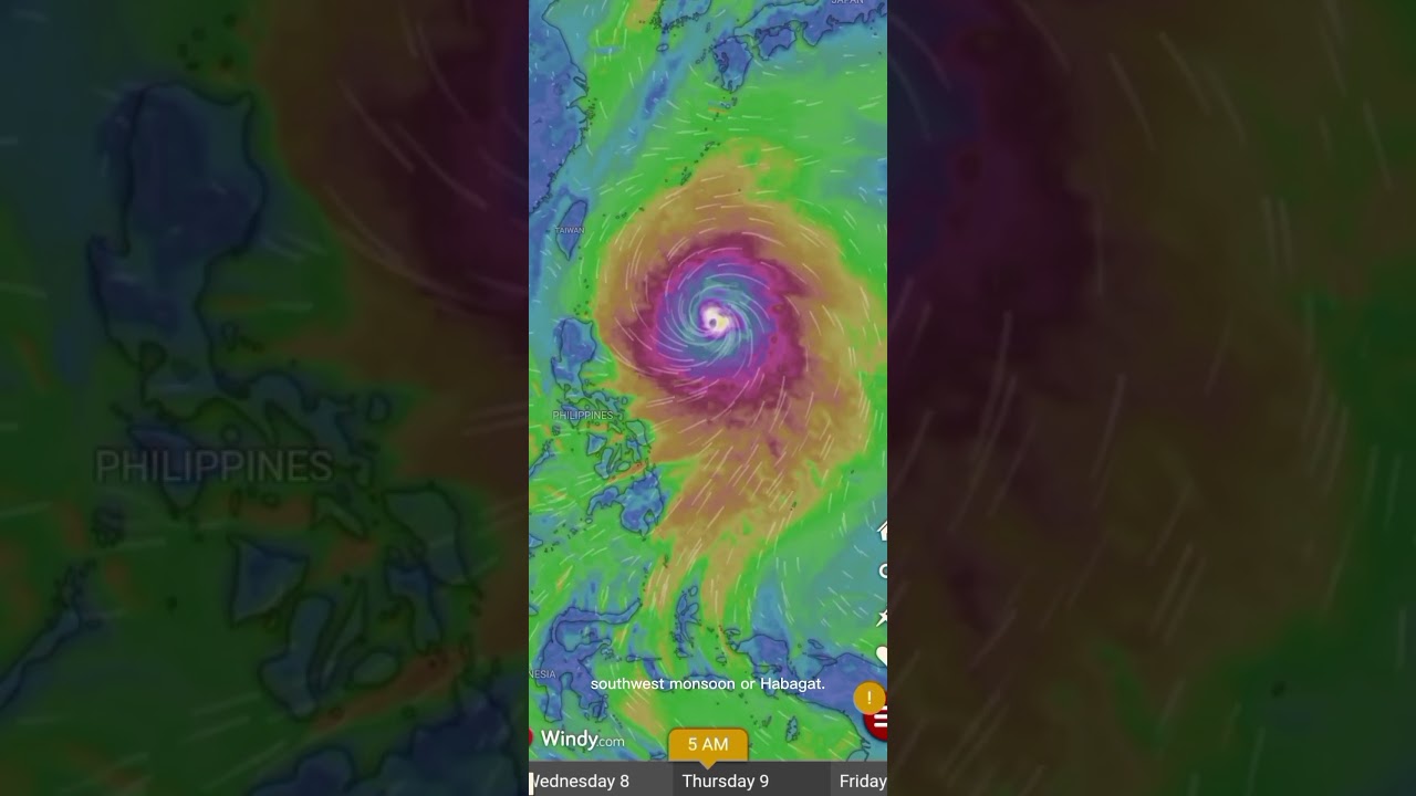Typhoon Inday is expected to affect parts of the Philippines this week. Stay prepared, stay updated.