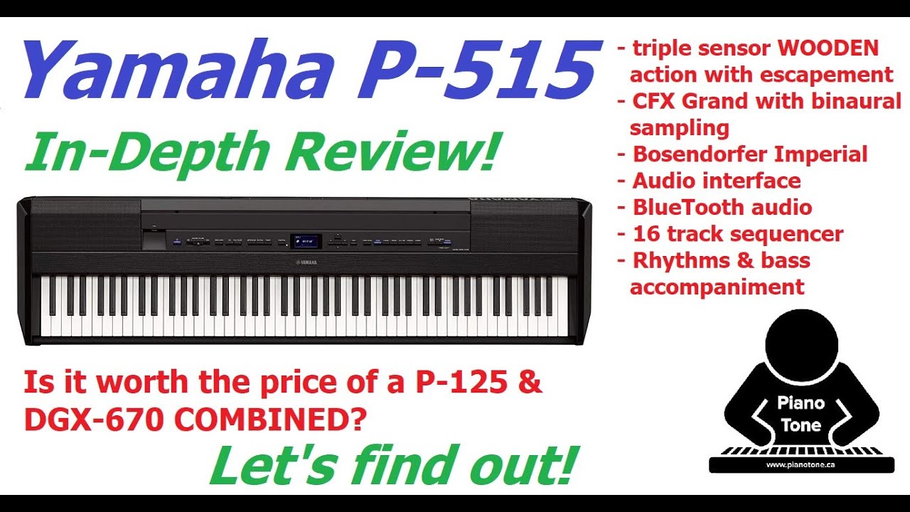 Yamaha P-515 Review