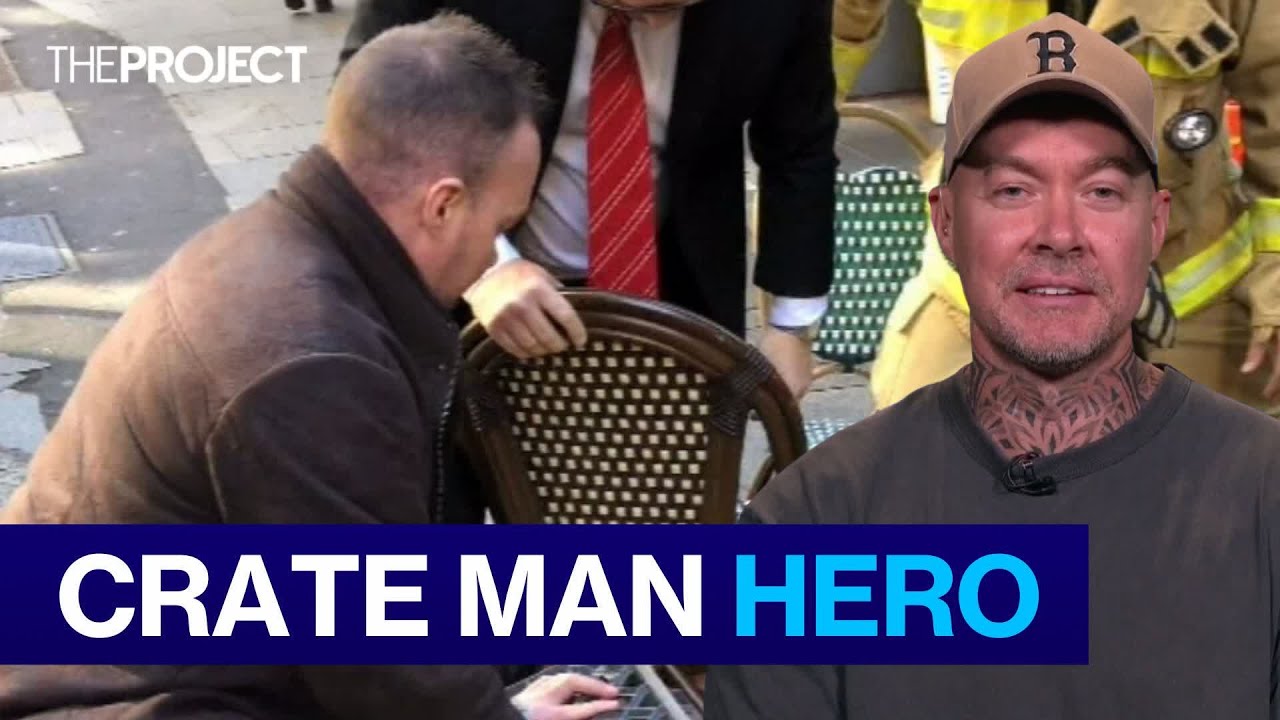 Crate Man Given Bravery Award For Stopping Knifeman