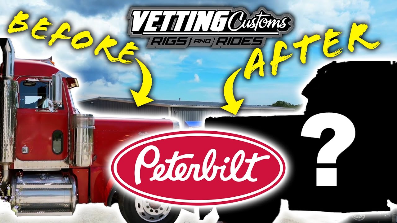 Giving This Peterbilt 379 a HUGE Paint Restoration | Vetting Customs