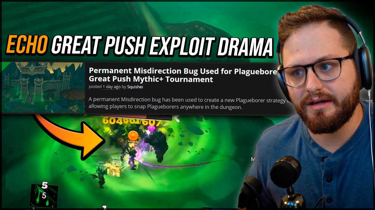 Reacting to The Great Push Exploit Drama