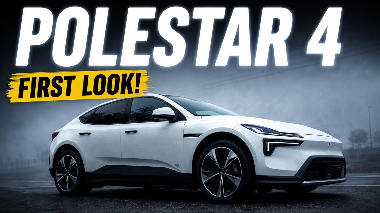Знакомство с новым Polestar 4 | Первые впечатления!