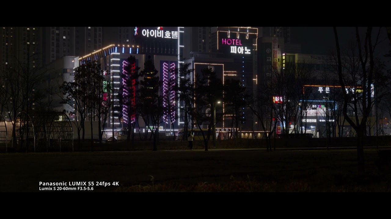 Panasonic LUMIX S5 v-log 24fps LUMIX S 20-60mm F3.5-5.6 (S-R2060) | 4K Video(Ansan Korea)