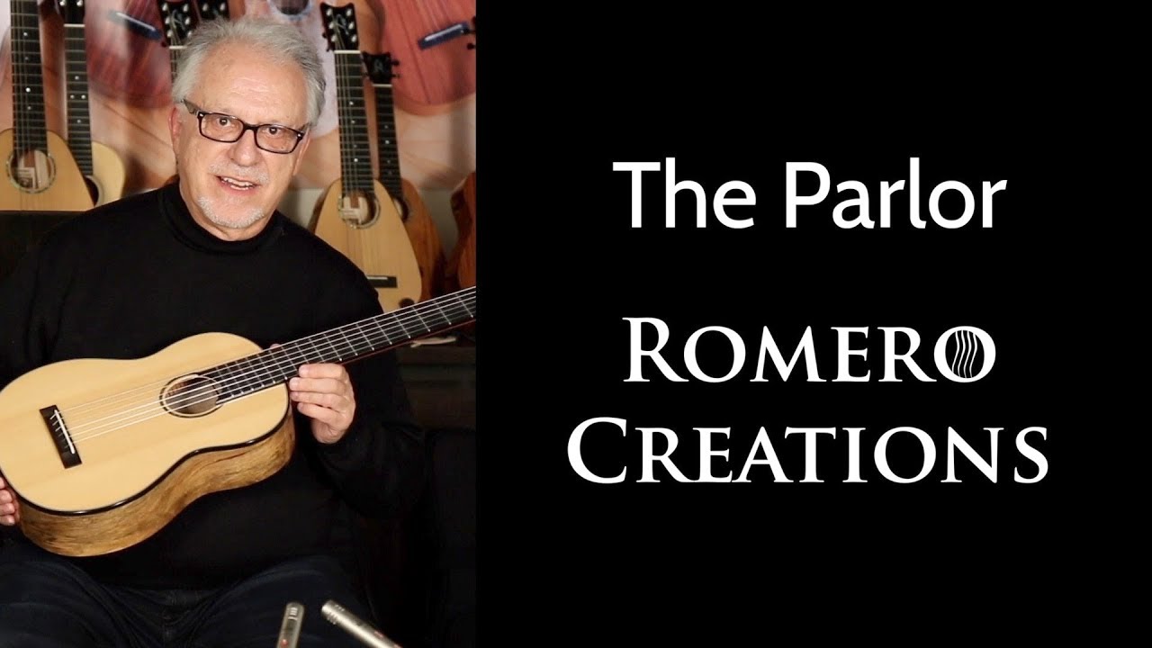 Pepe Romero talks about The Parlor guitar by Romero Creations