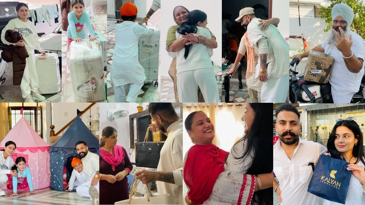 BABLI CHALI CANADA 🇨🇦 | NAZ LAYI GOLD DA GIFT 🎁 | INDIA VISIT | BACK TO SOHRA FAMILY | INDER & KIRAT