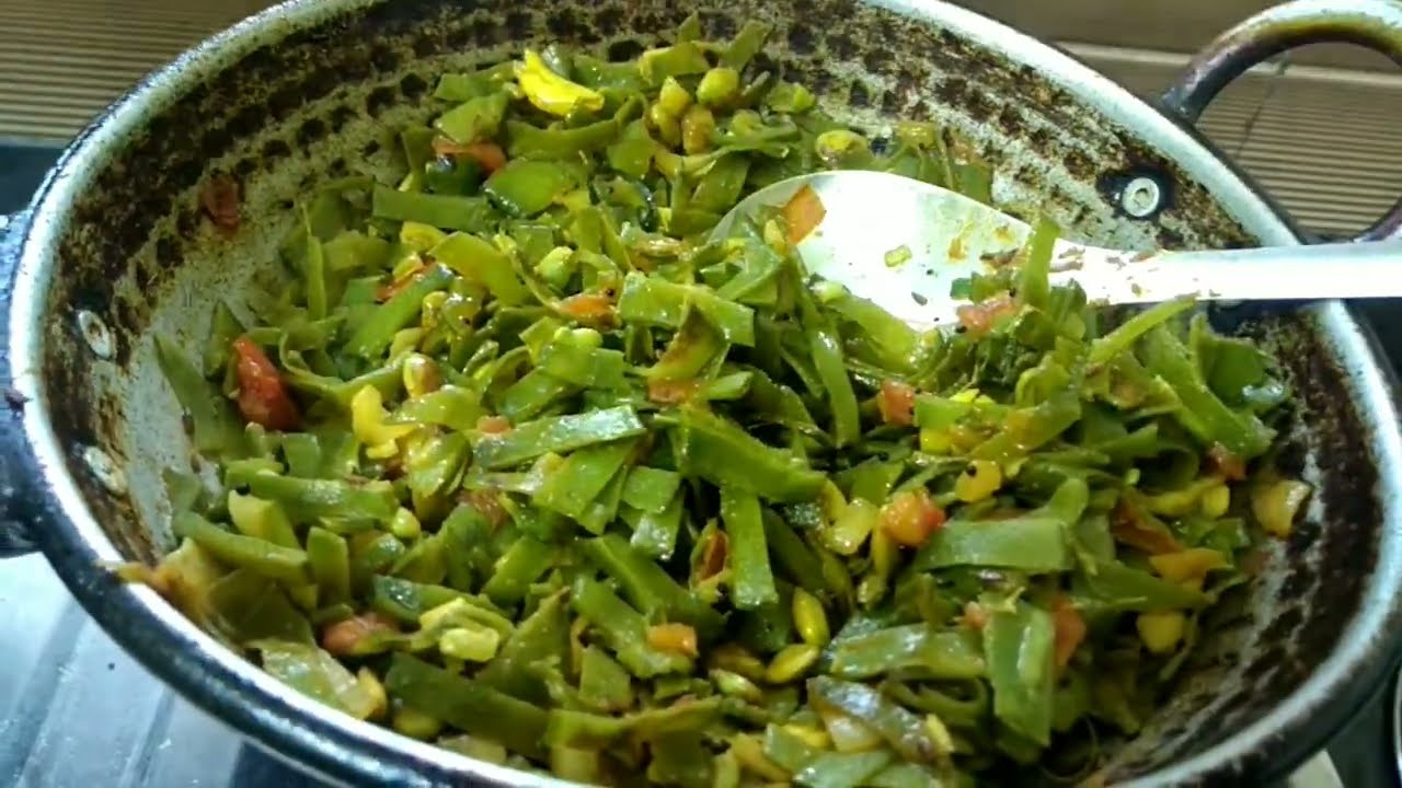 Avarakkai fry high fiber dish , quick making dish.