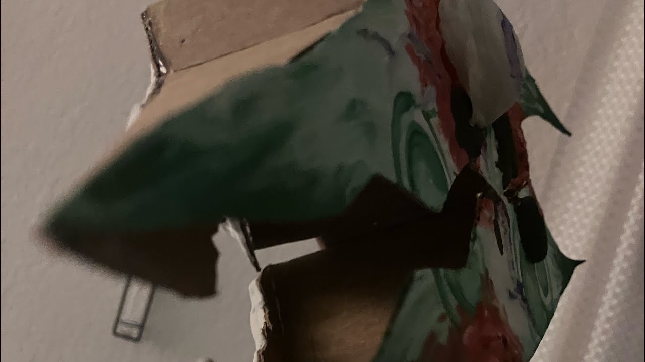 How I paint my dragon puppets!
