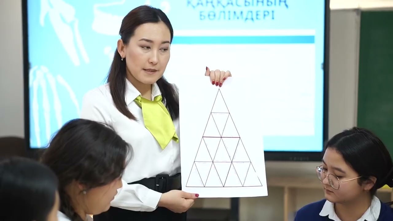 Ибахан Ақбота Батырханқызы. Панорамалық сабақтан үзінді.