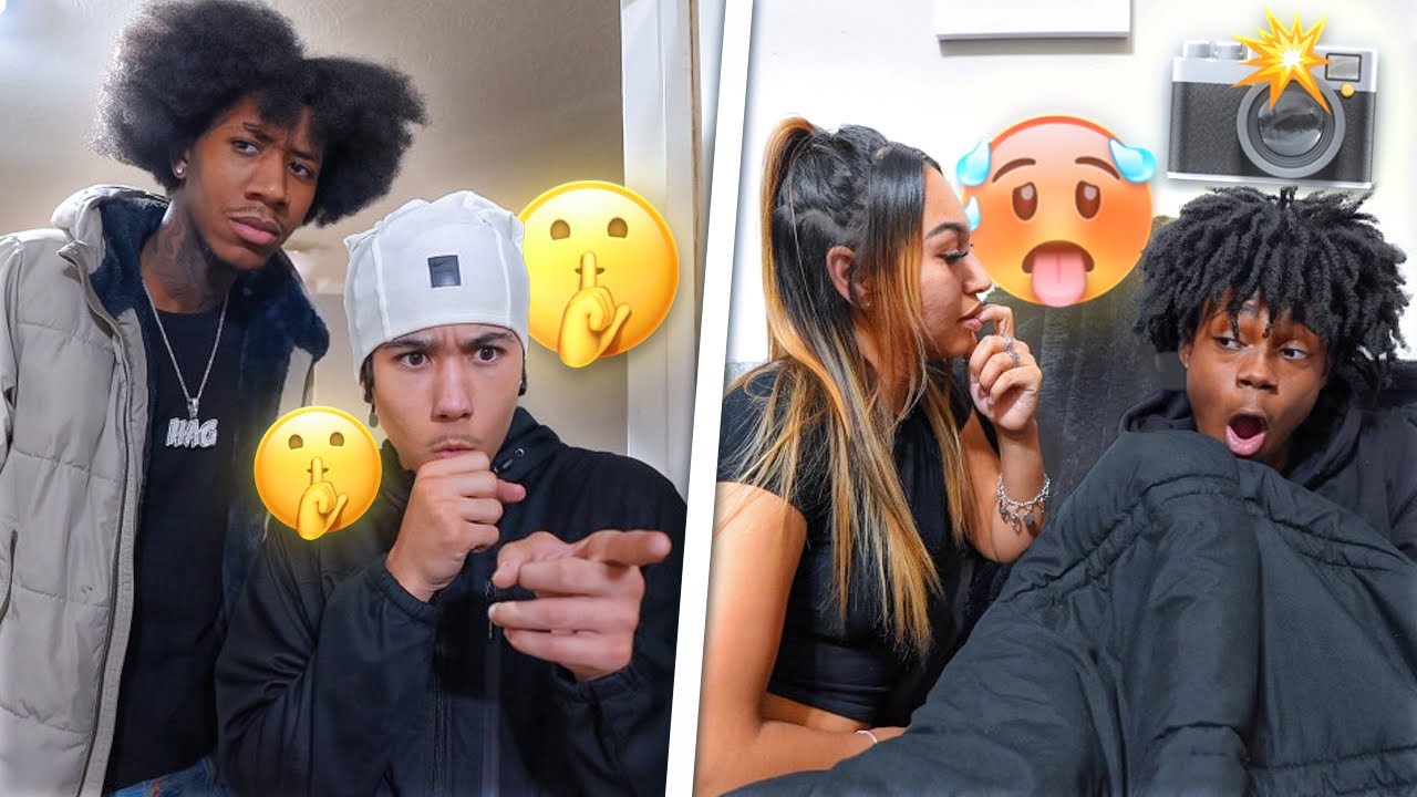 I PUT A HIDDEN CAMERA ON DAREN AND MY CRUSH