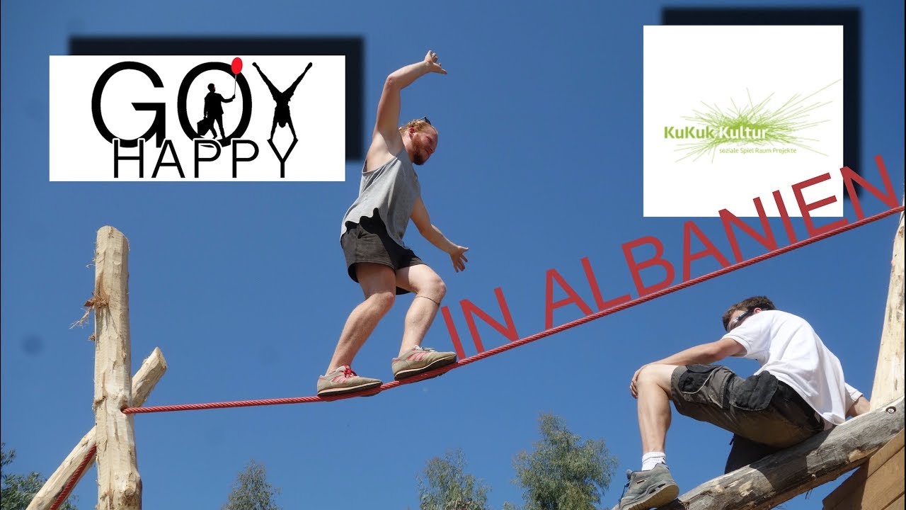 Reisevlog #6 GO HAPPY beim Spielplatzbau in Fier, Albanien mit KuKuk Kultur e V